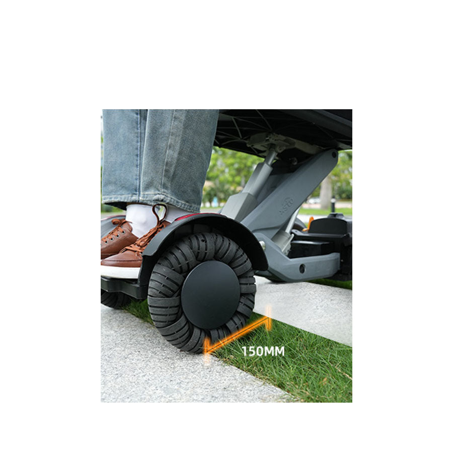 BWM4 Elektrisk Kørestol – Manøvredygtig til Indendørs Brug (Mecanum Hjul)